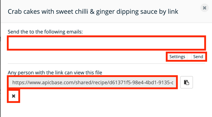 Apicbase Share recipe 2