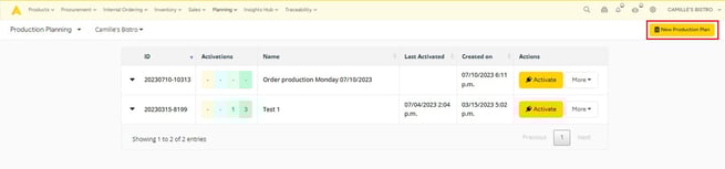 new production